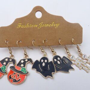 Halloween Earrings 3-Piece Set